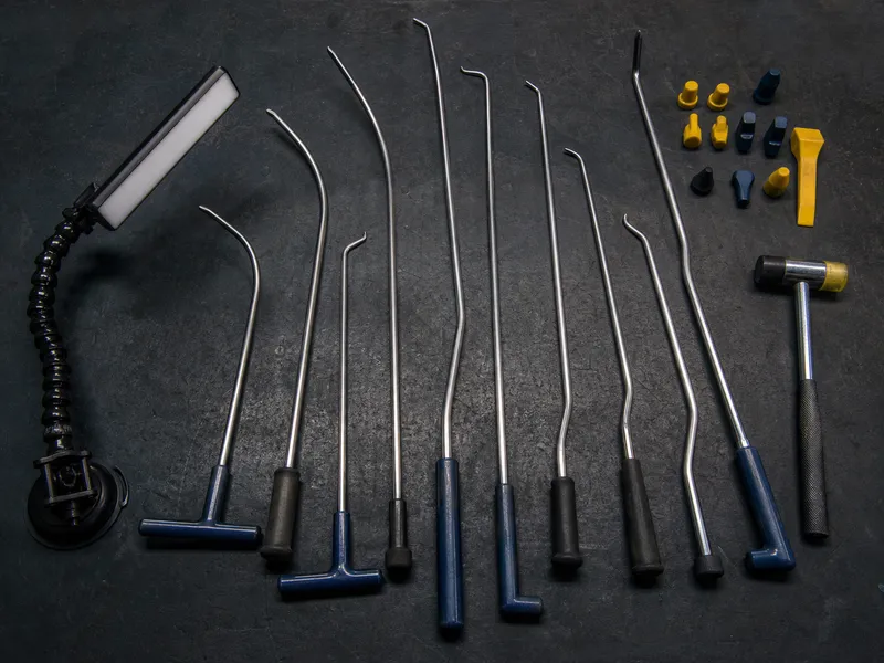 Herramientas especializadas de reparación PDR